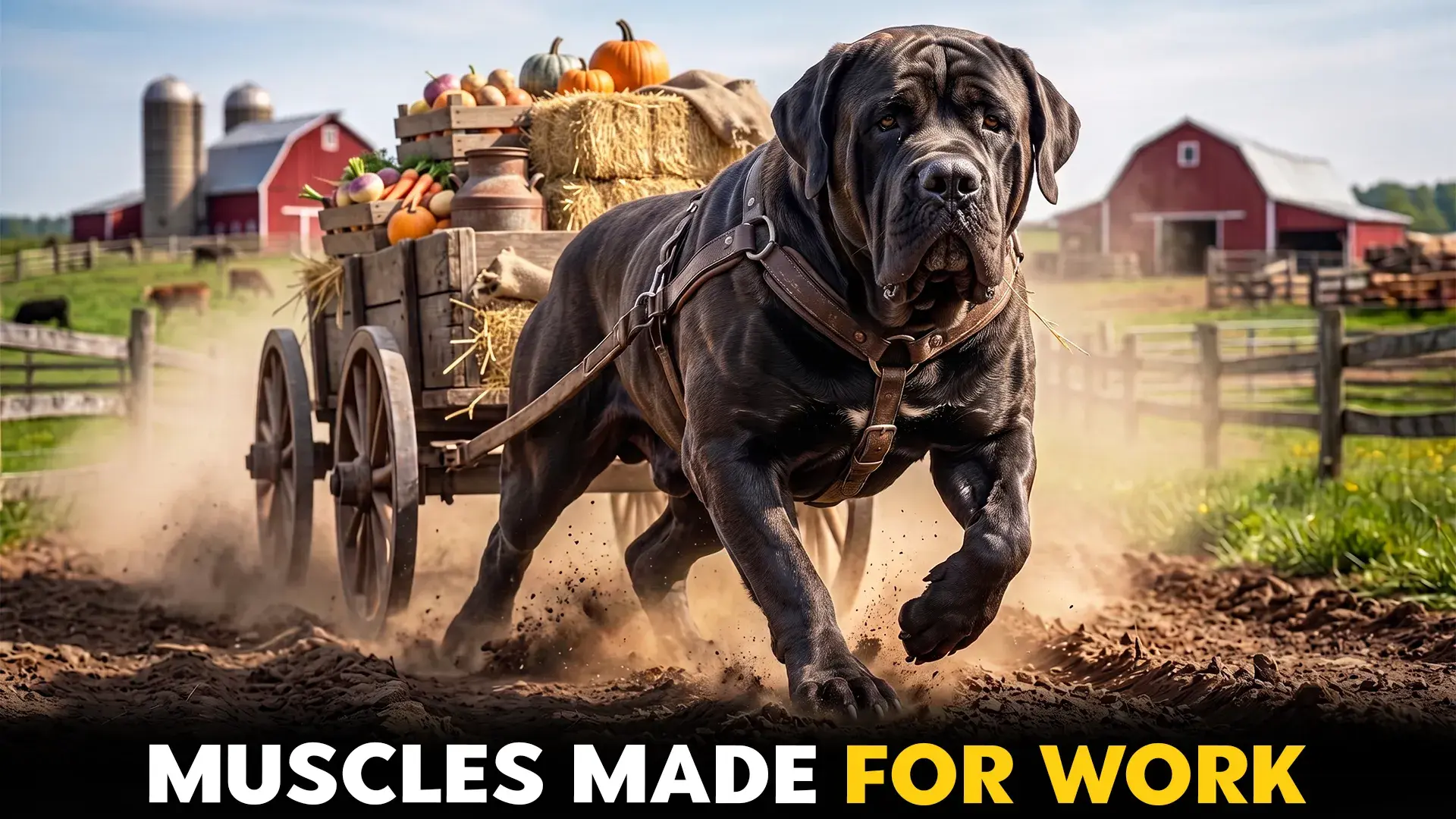 7 powerful dog breeds ideal for farm work and strong physiques