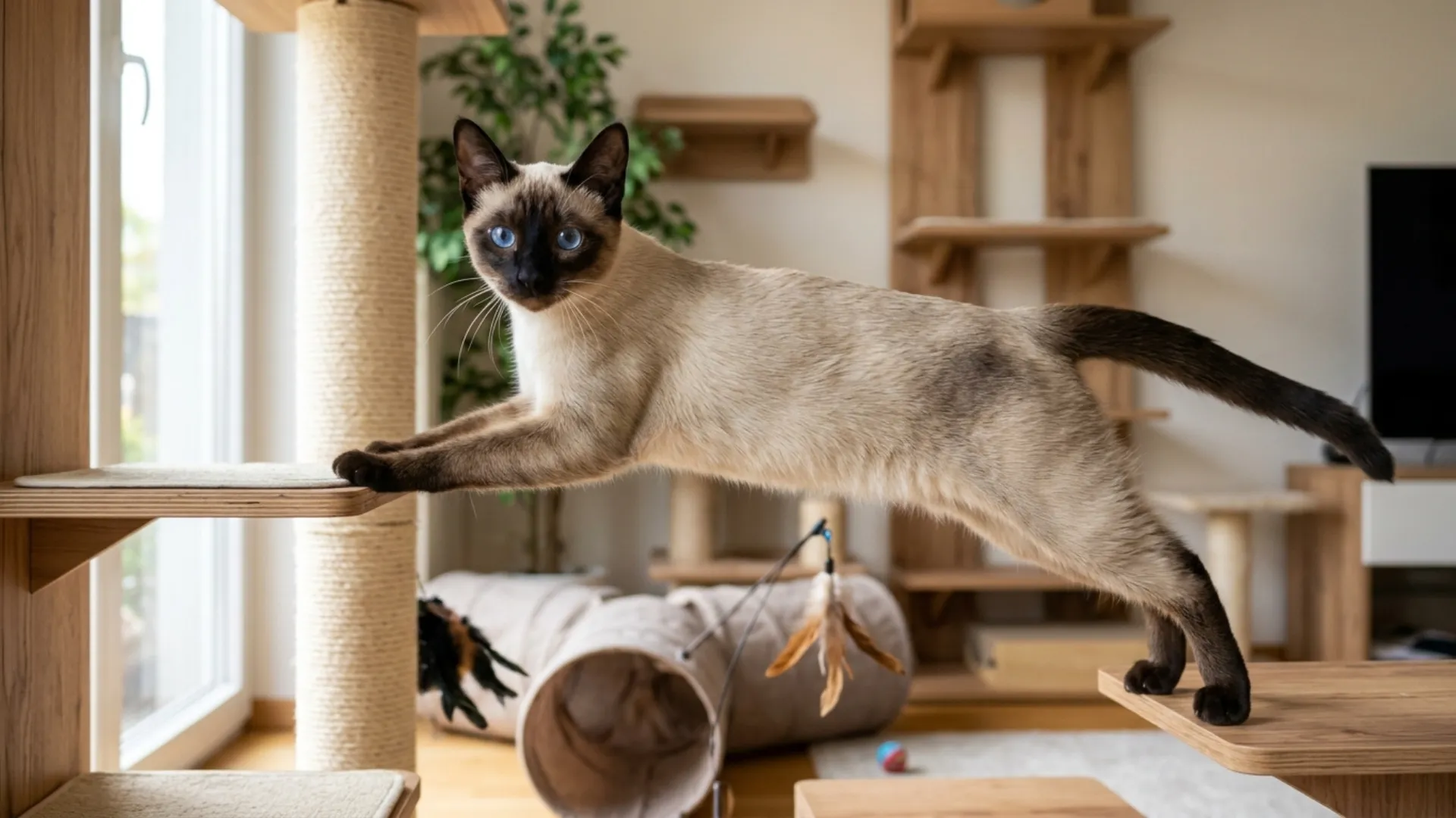 7 Cat Breeds That Stay Active for Years
