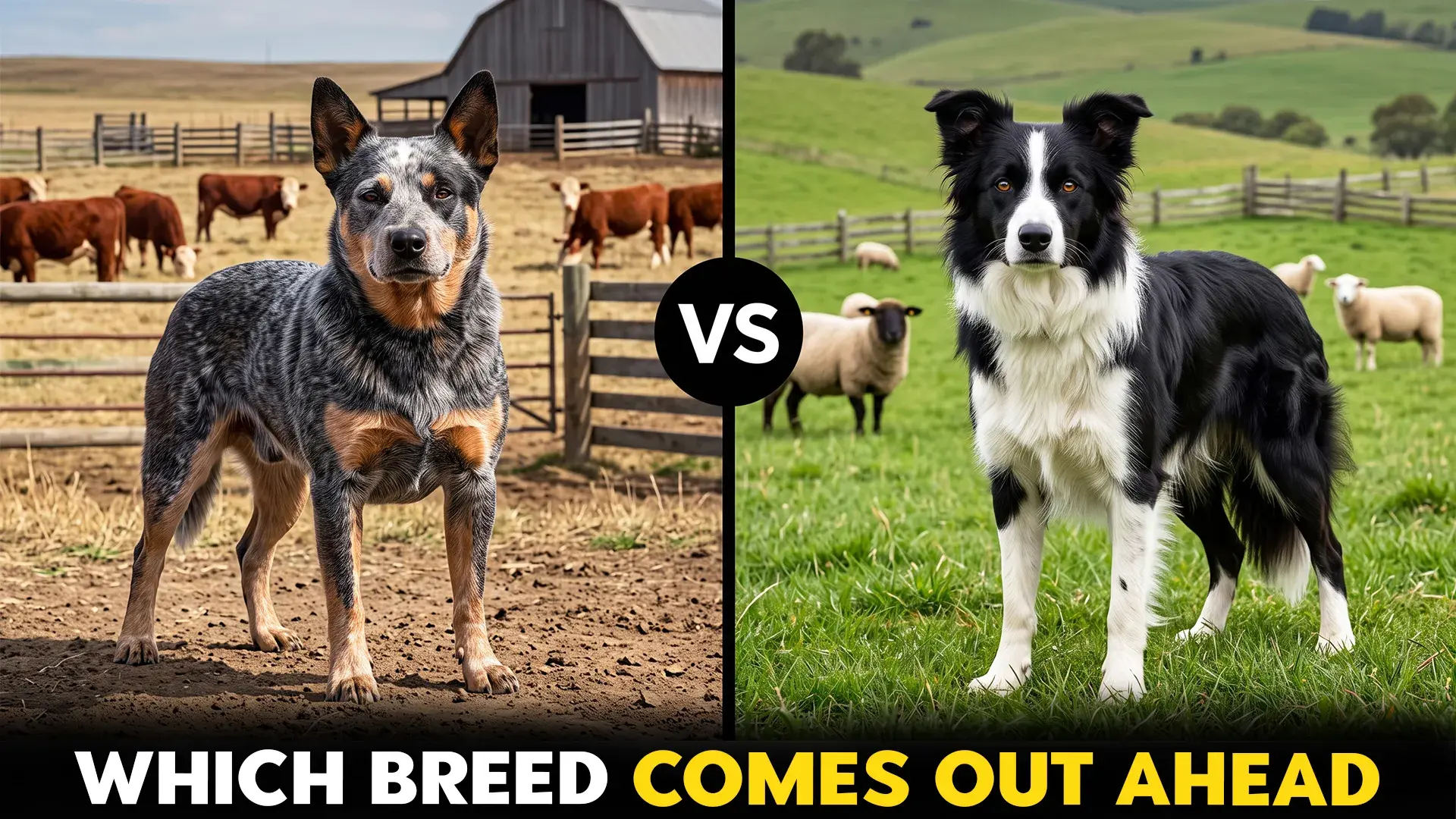 Australian Cattle Dog vs. Border Collie: Which Dog Is Better for You?