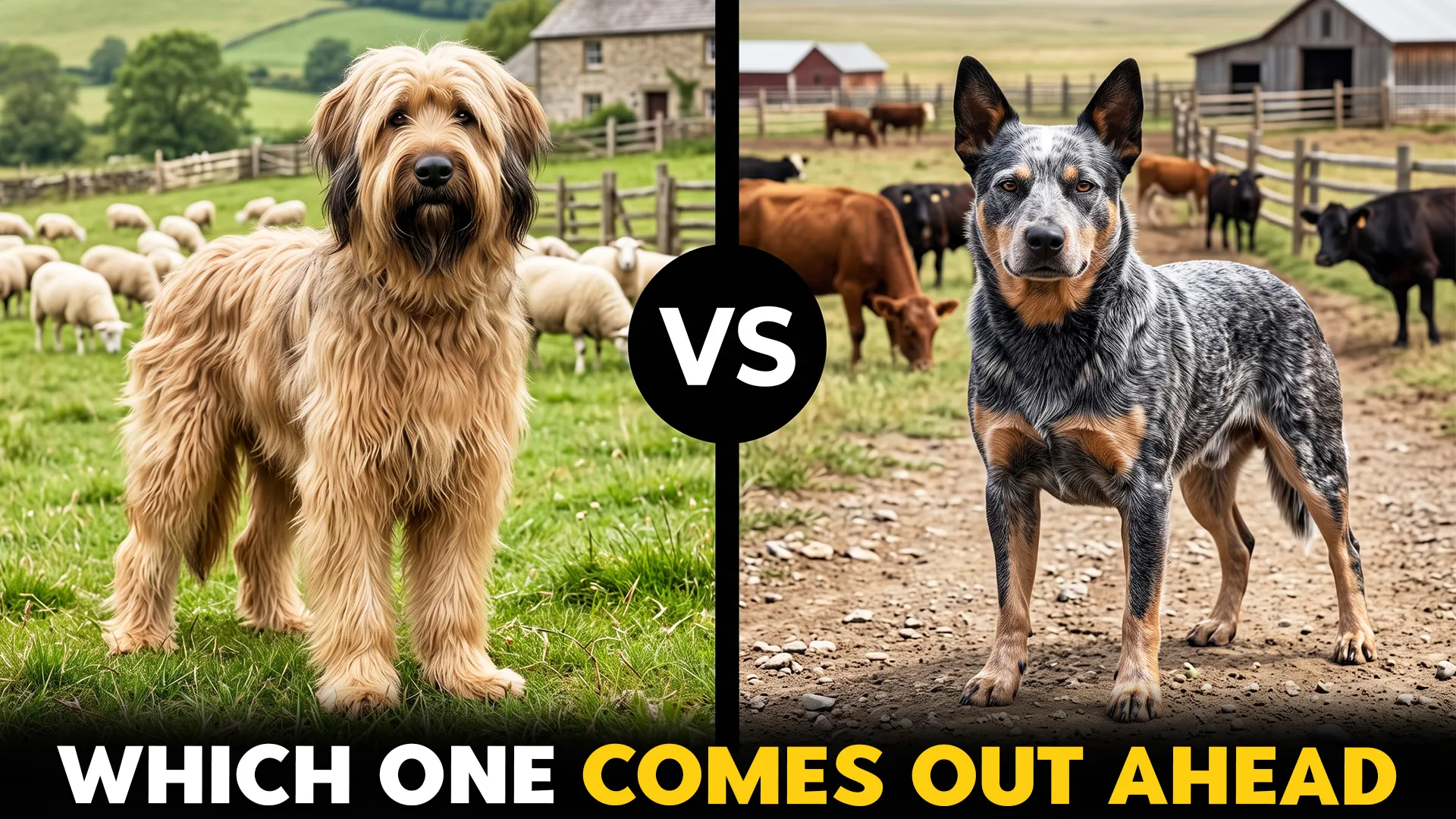 briard vs australian cattle dog key differneces explained