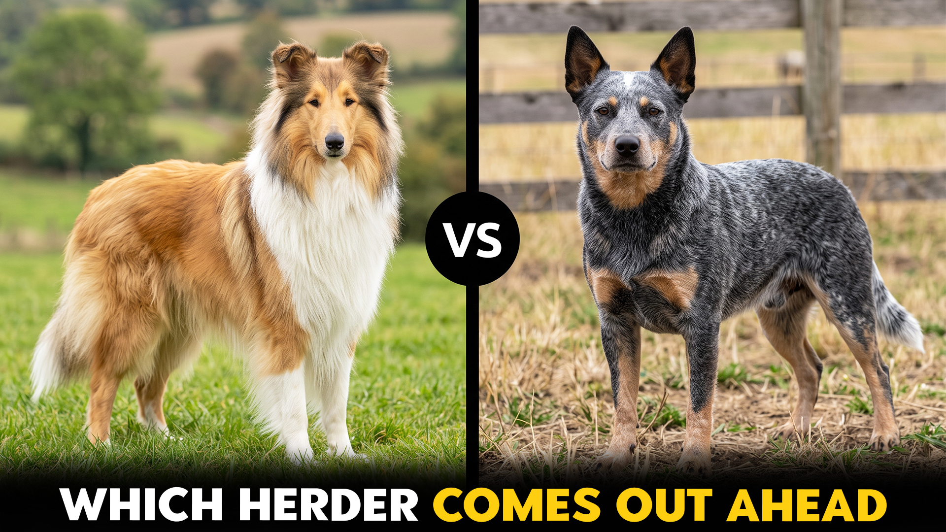 collie vs australian cattle dog breeds top differnces