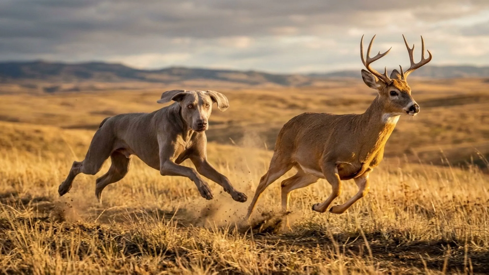 Dog Breeds Renowned for Speedy Deer Pursuit on Open Plains