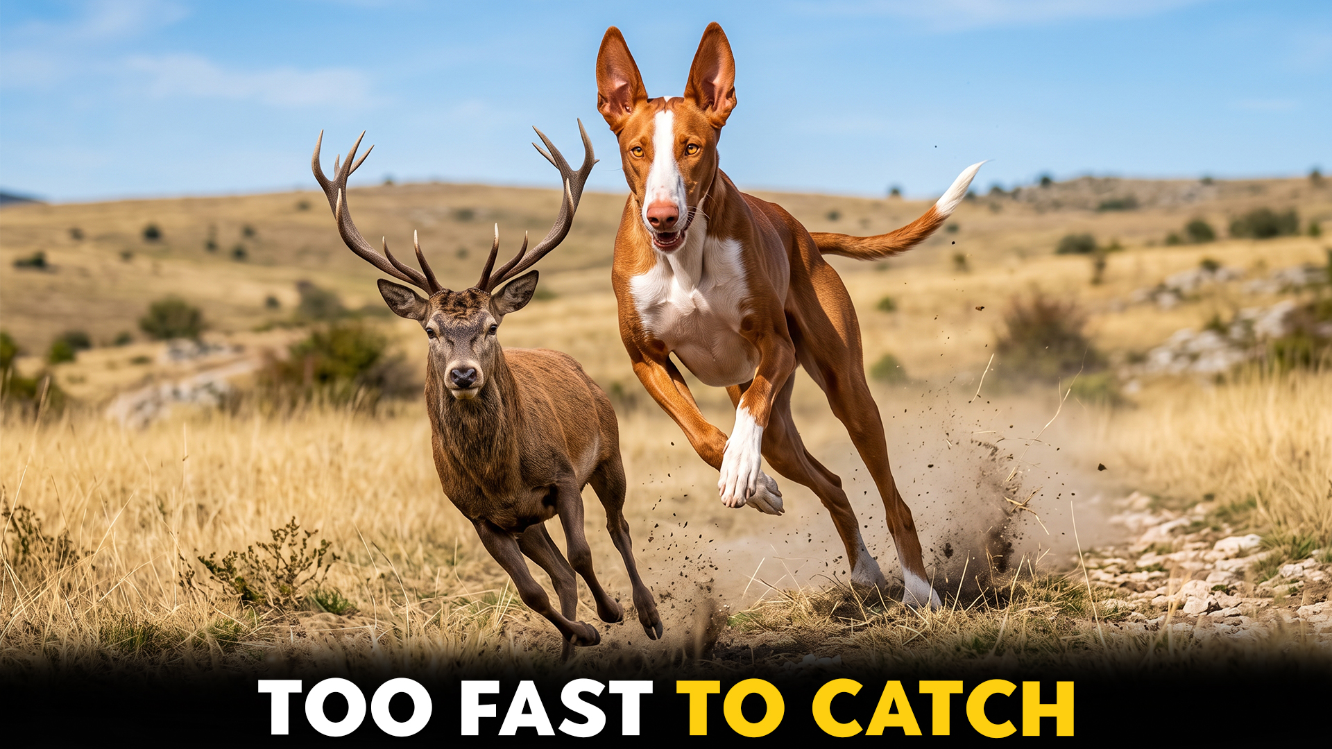 dog breeds that chase deer at high velocity