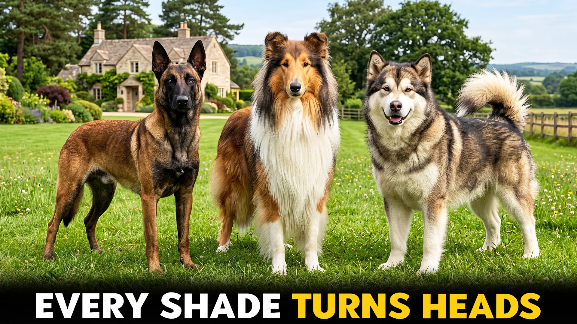 dog breeds that showcase stunning sable coats