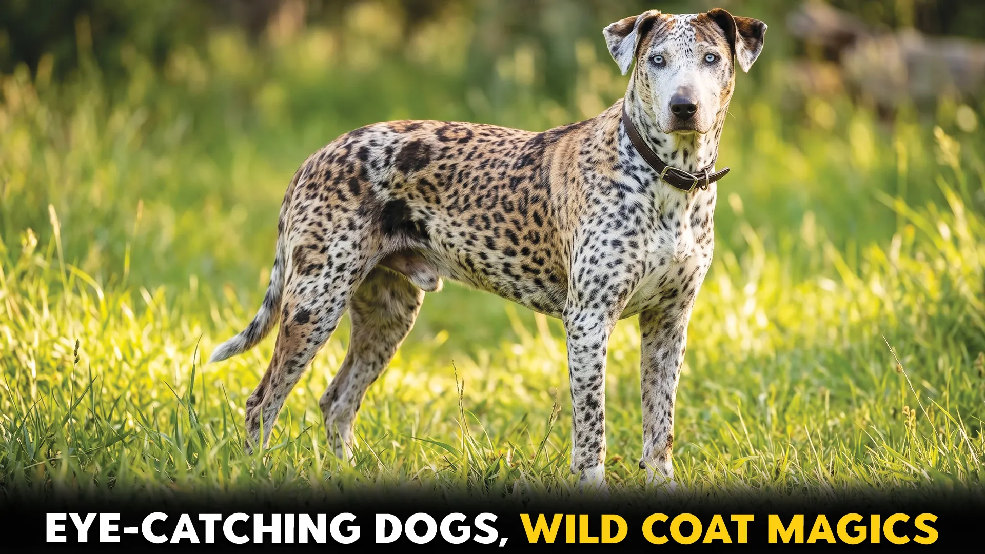 dog breeds with striking coats markings and patterns