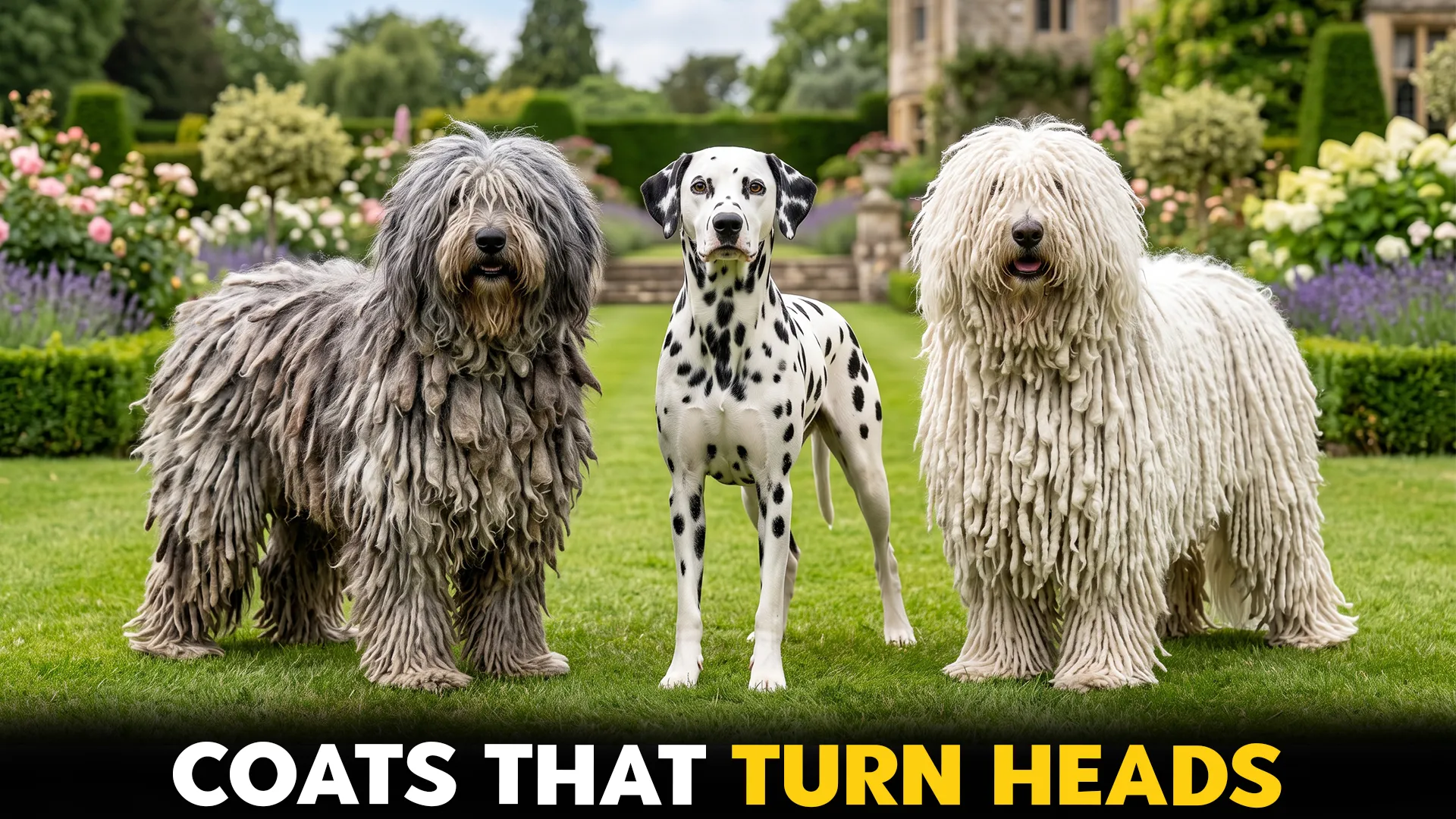 7 Exceptional Dog Breeds and Their Eye-Catching Coat Types