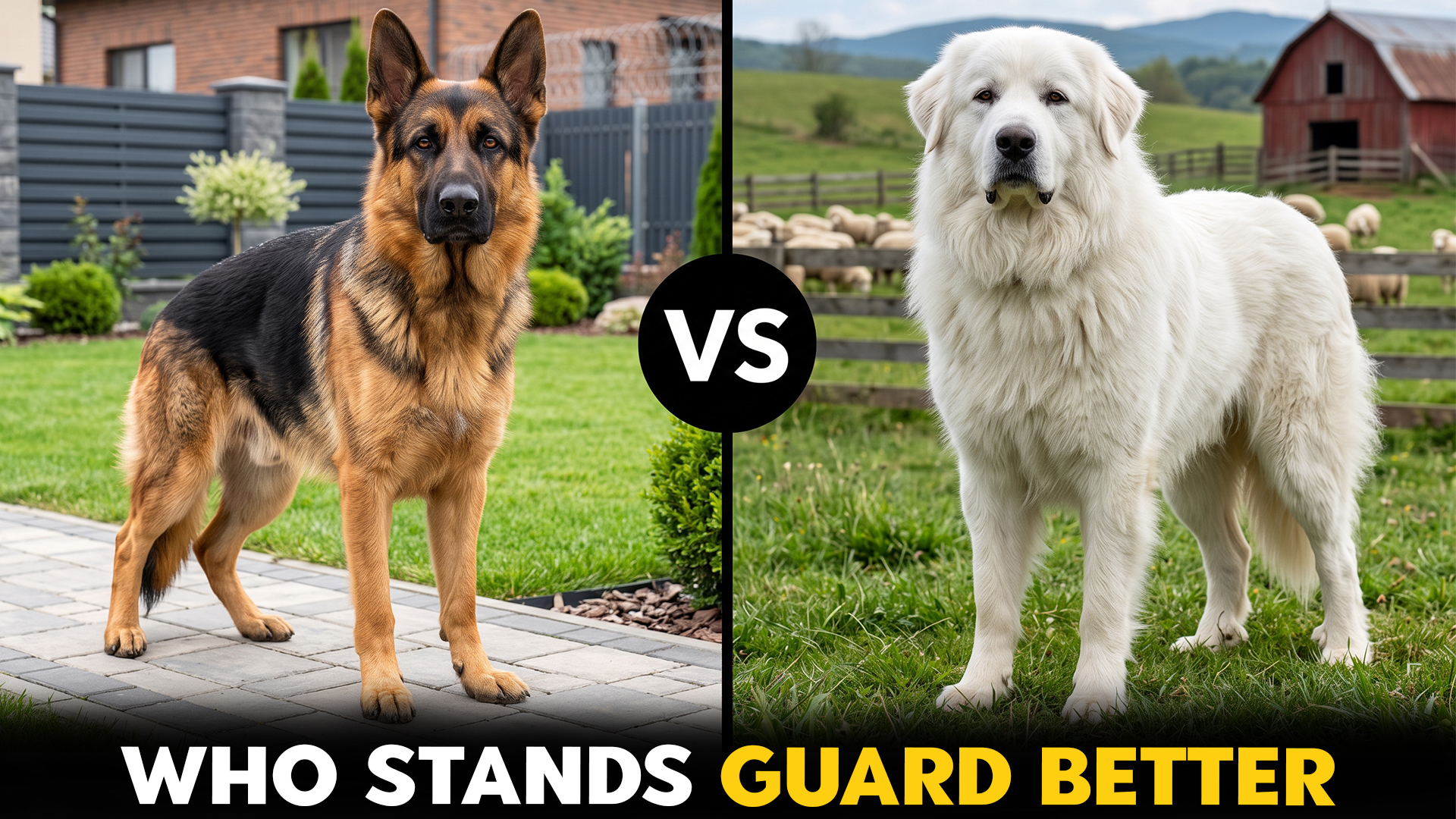 german shepherd vs