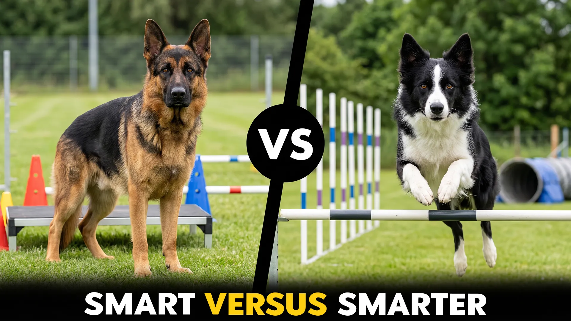 german shepherd vs border collie