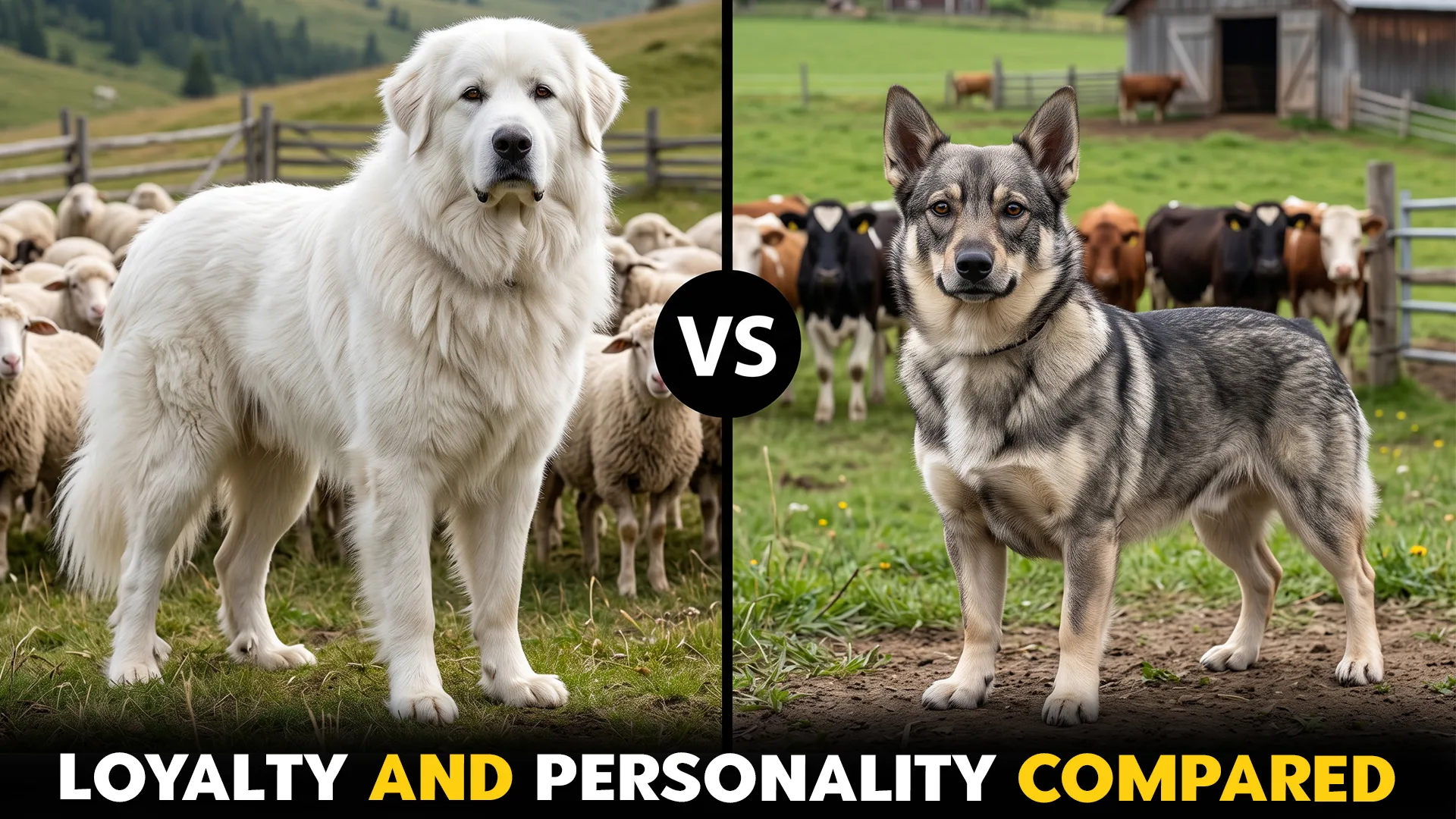 great pyrenees vs swedish valhand