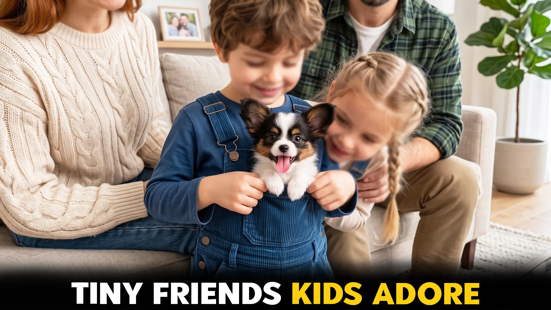 ideal pocket dog breeds for families with young children