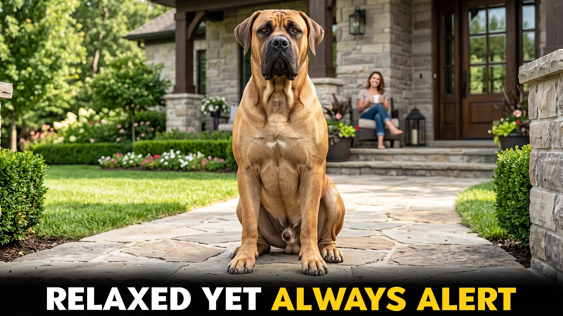relaxed guard dog breeds calm loyal alert