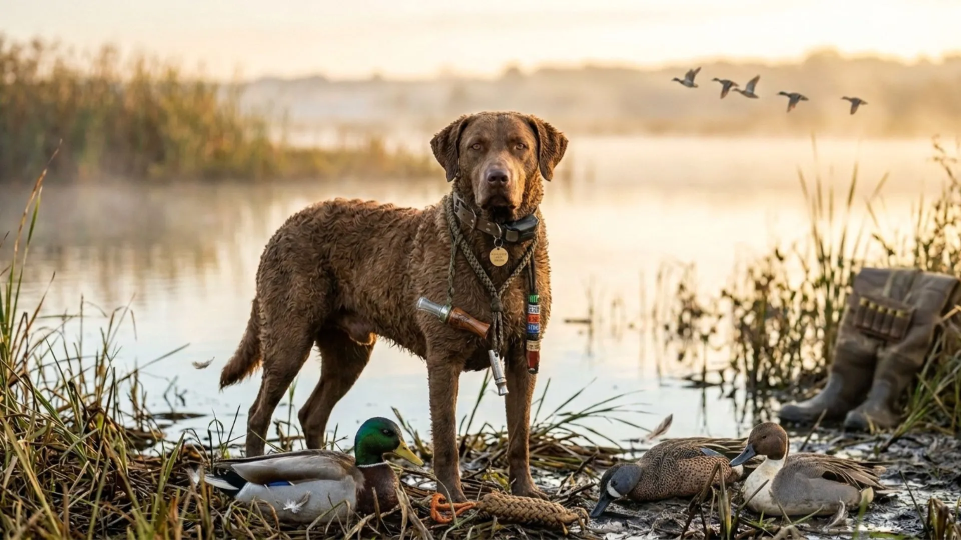remarkable dog breeds that excel in waterfowl hunting