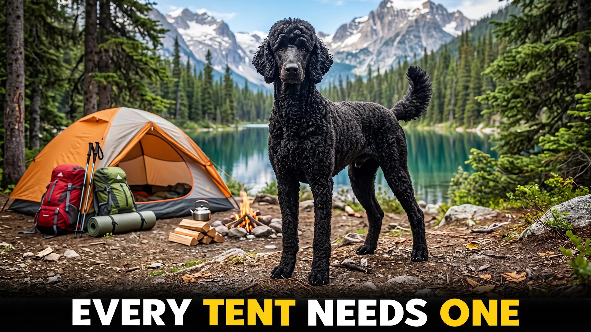 top 7 dog breeds that excel in wilderness camping