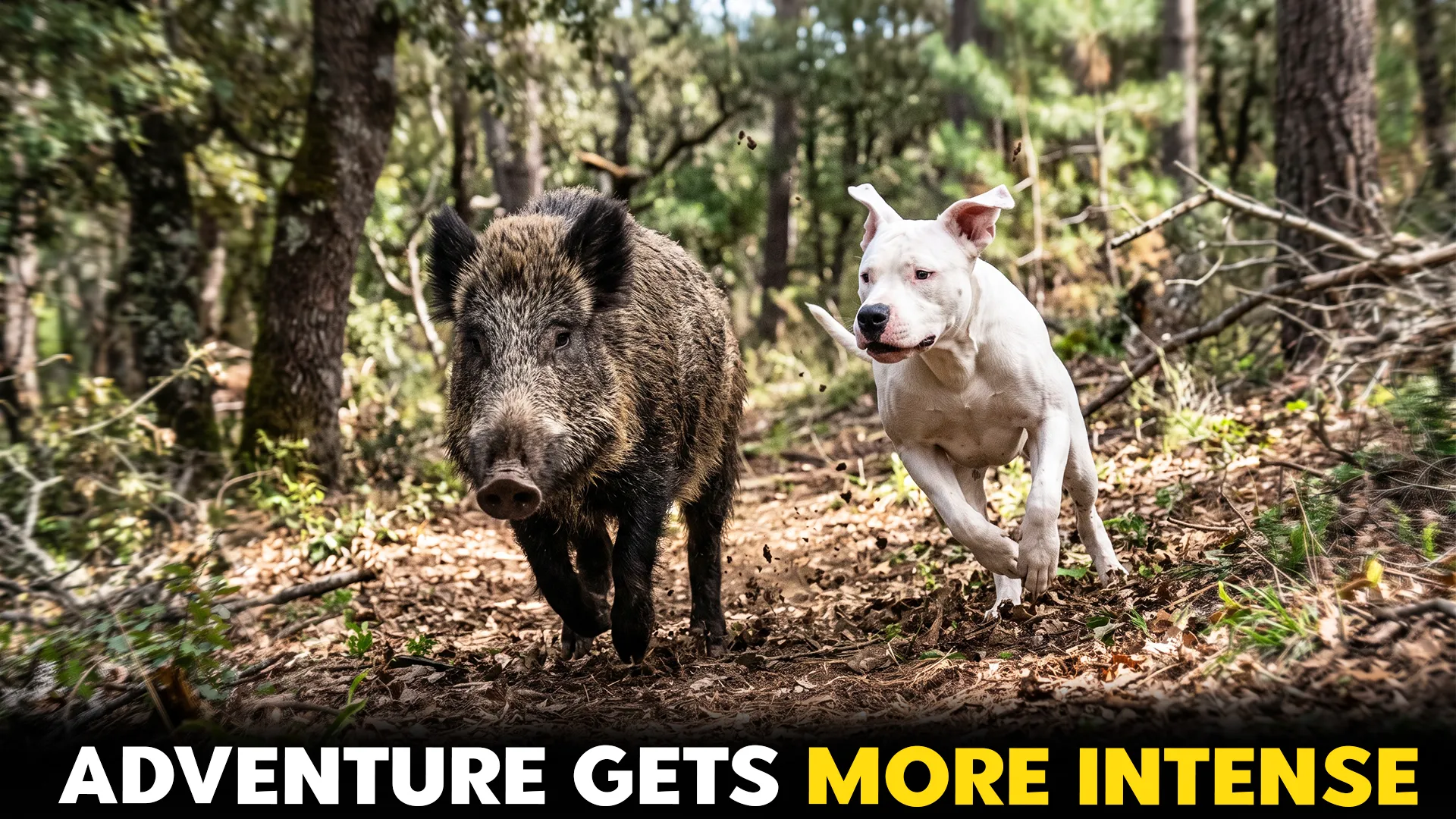 top dog breeds for wild boars hunting adventures