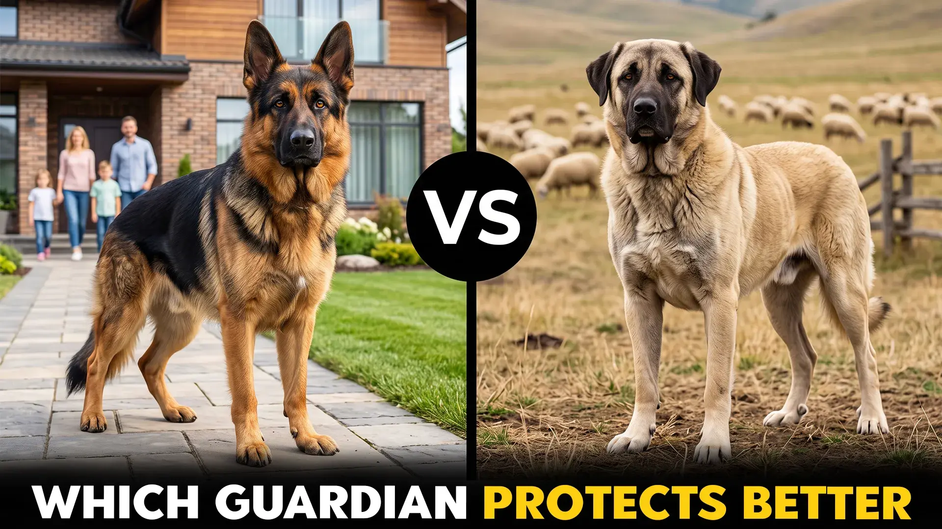 German Shepherd vs. Anatolian Shepherd: Protective Instincts Explained