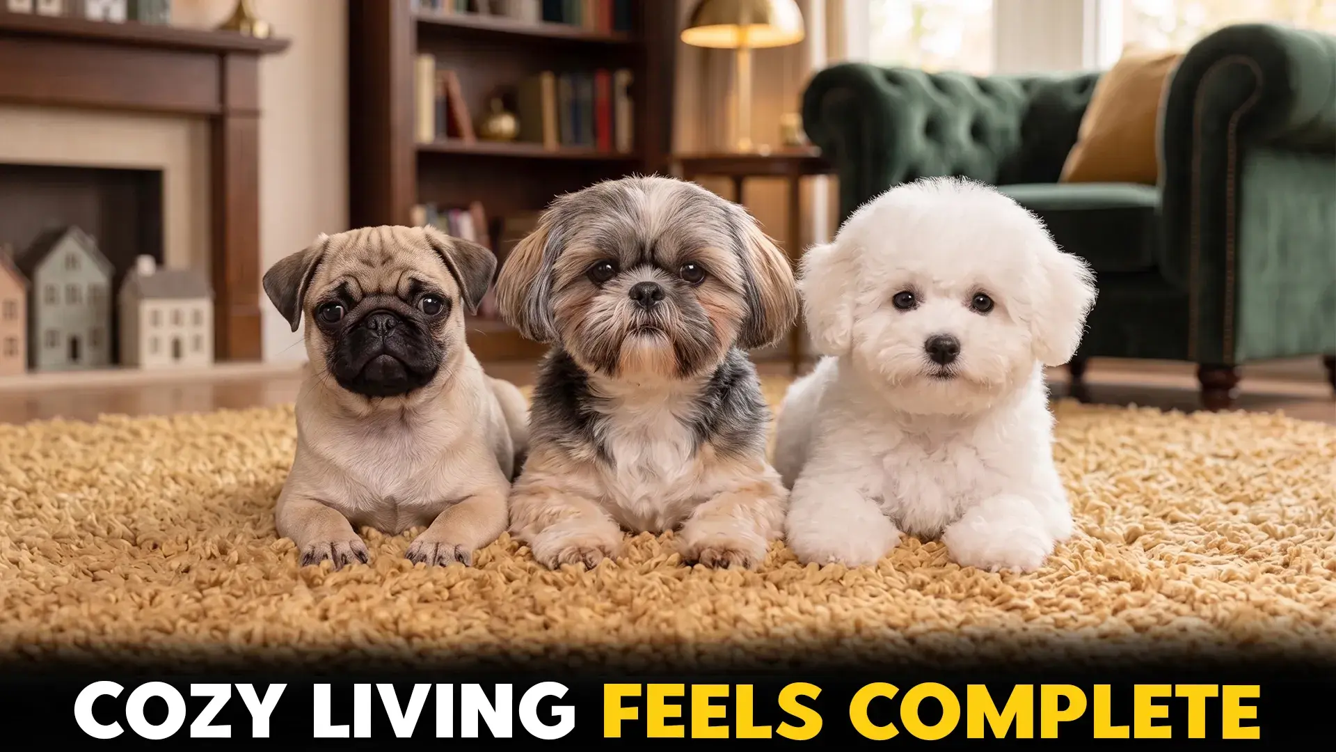 perfect small dog breeds for cozy living