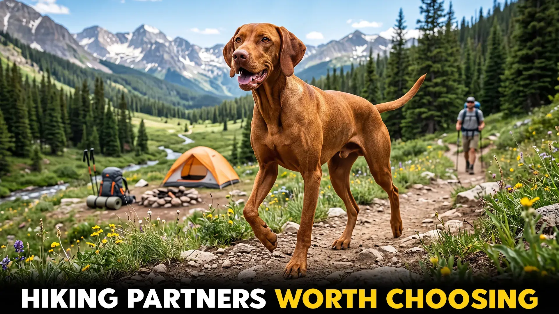 Top 7 Dog Breeds That Love Hiking, Camping, and Wild Paths