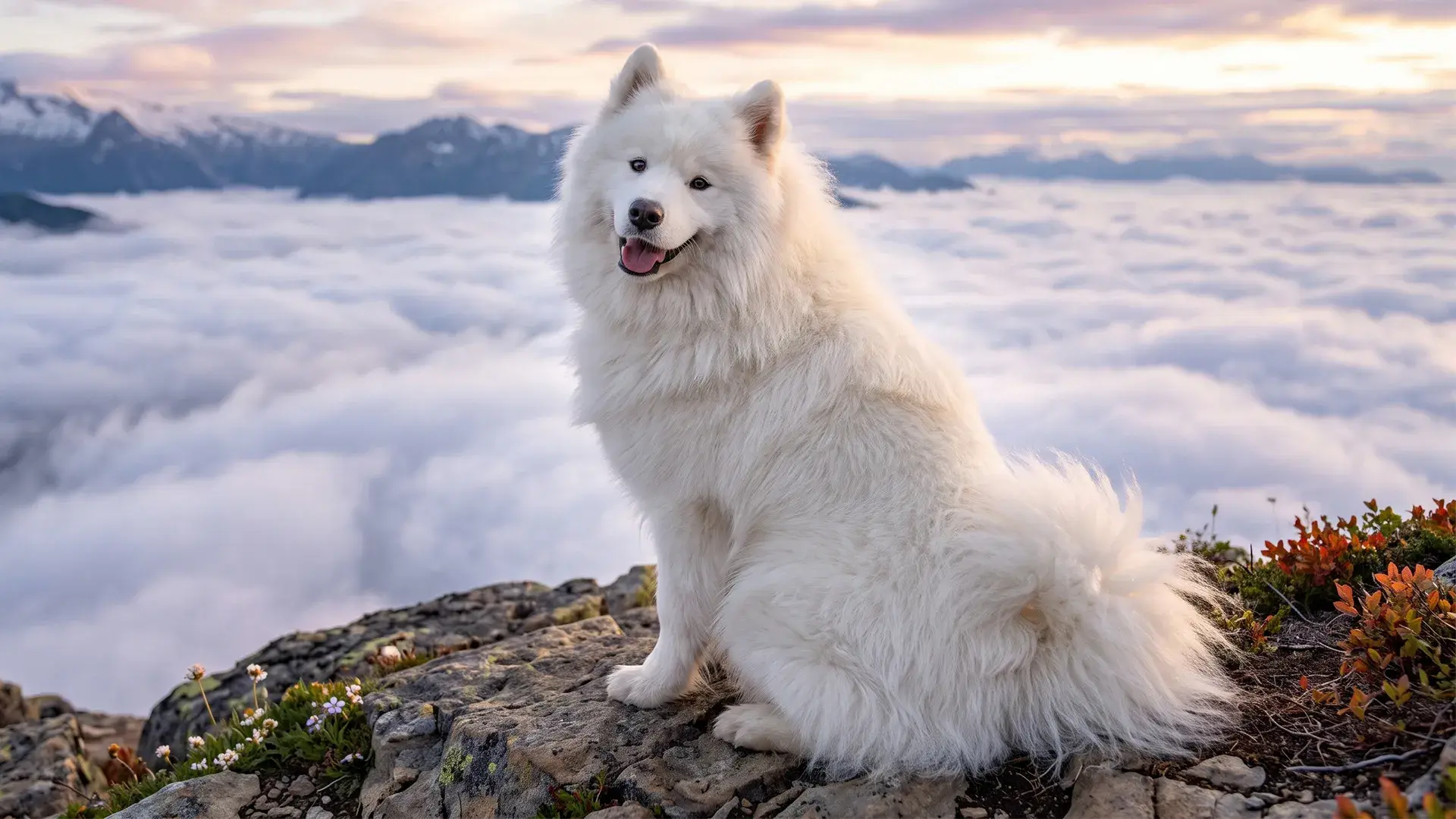 top 9 dog breeds known for their fluffy cloud