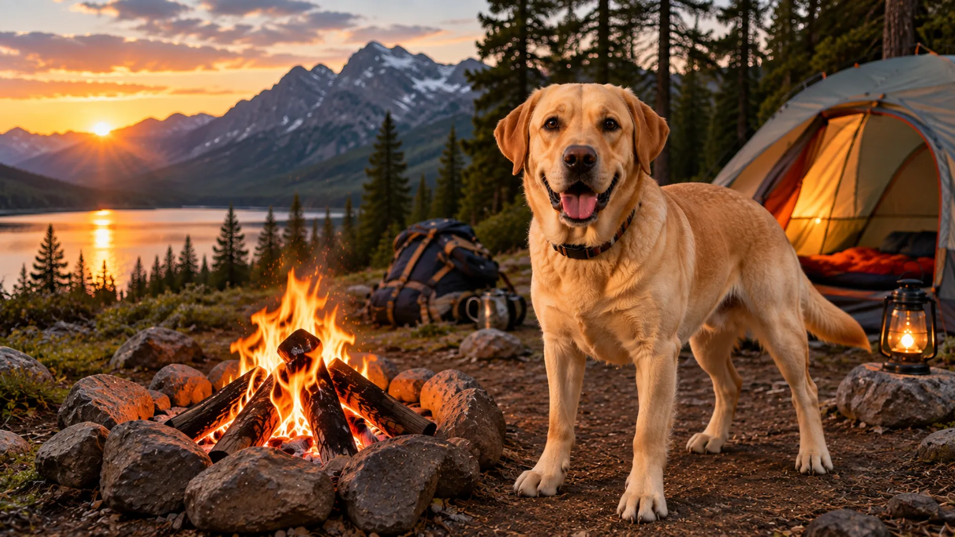 10 Adventurous Dog Breeds Who Can’t Resist a Campfire