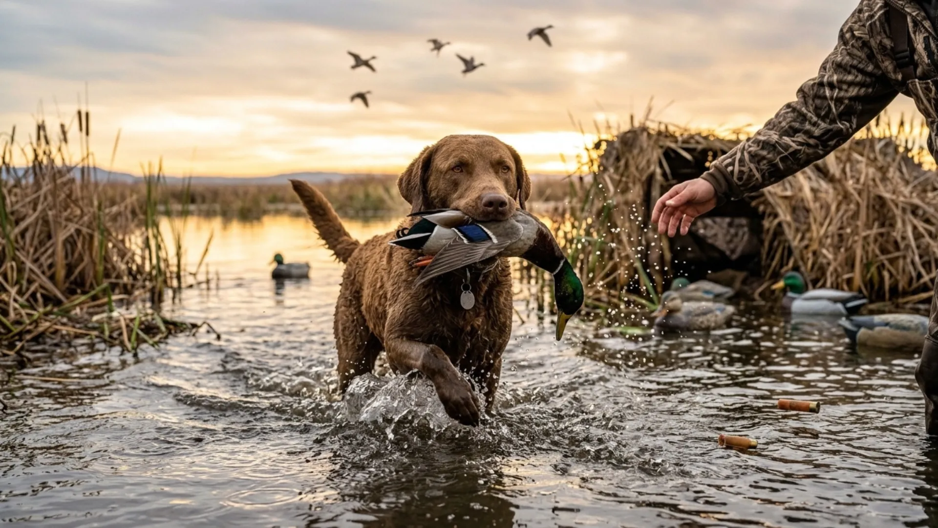 7 Amazing Dog Breeds That Excel At Waterfowl Hunting