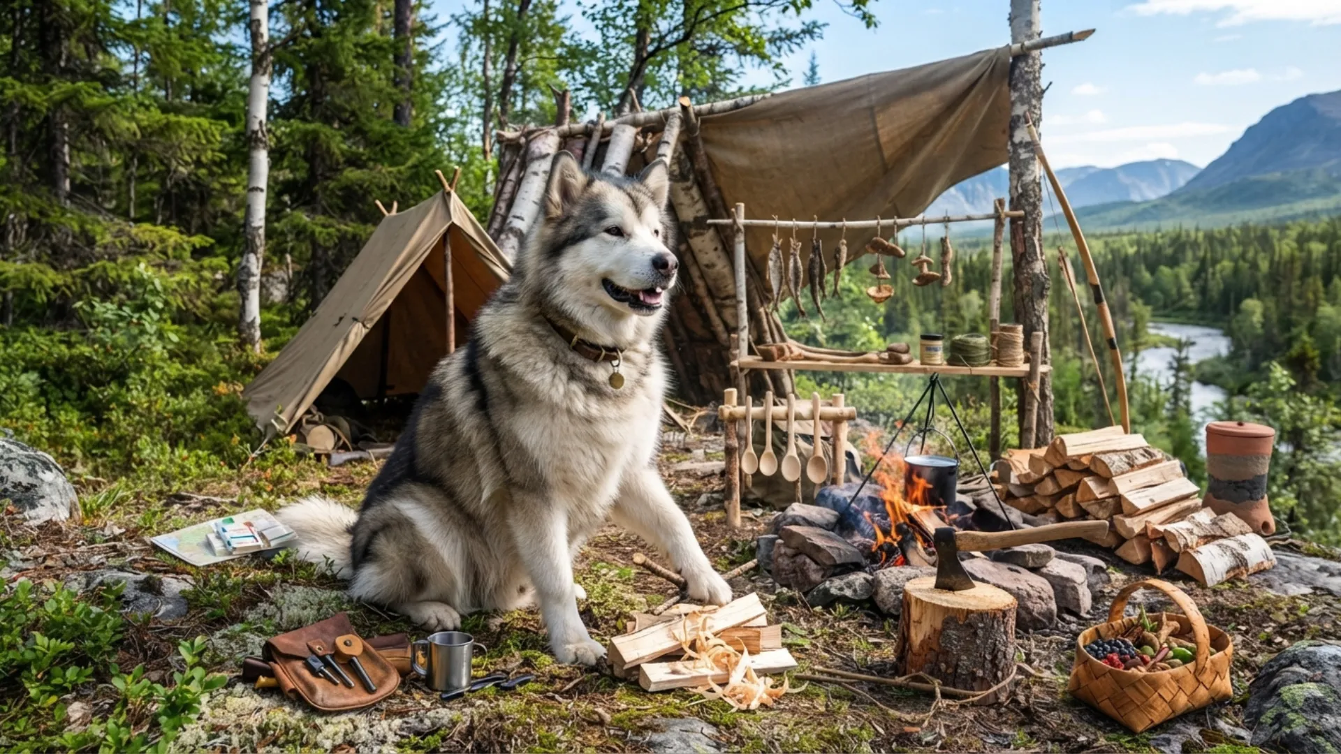7 Dog Breeds That Love Bushcraft and Wilderness Survival