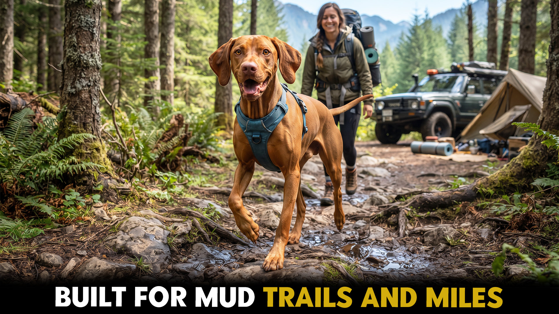 7 Dog Breeds Perfect For Off-Road Camping And Forest Hikes