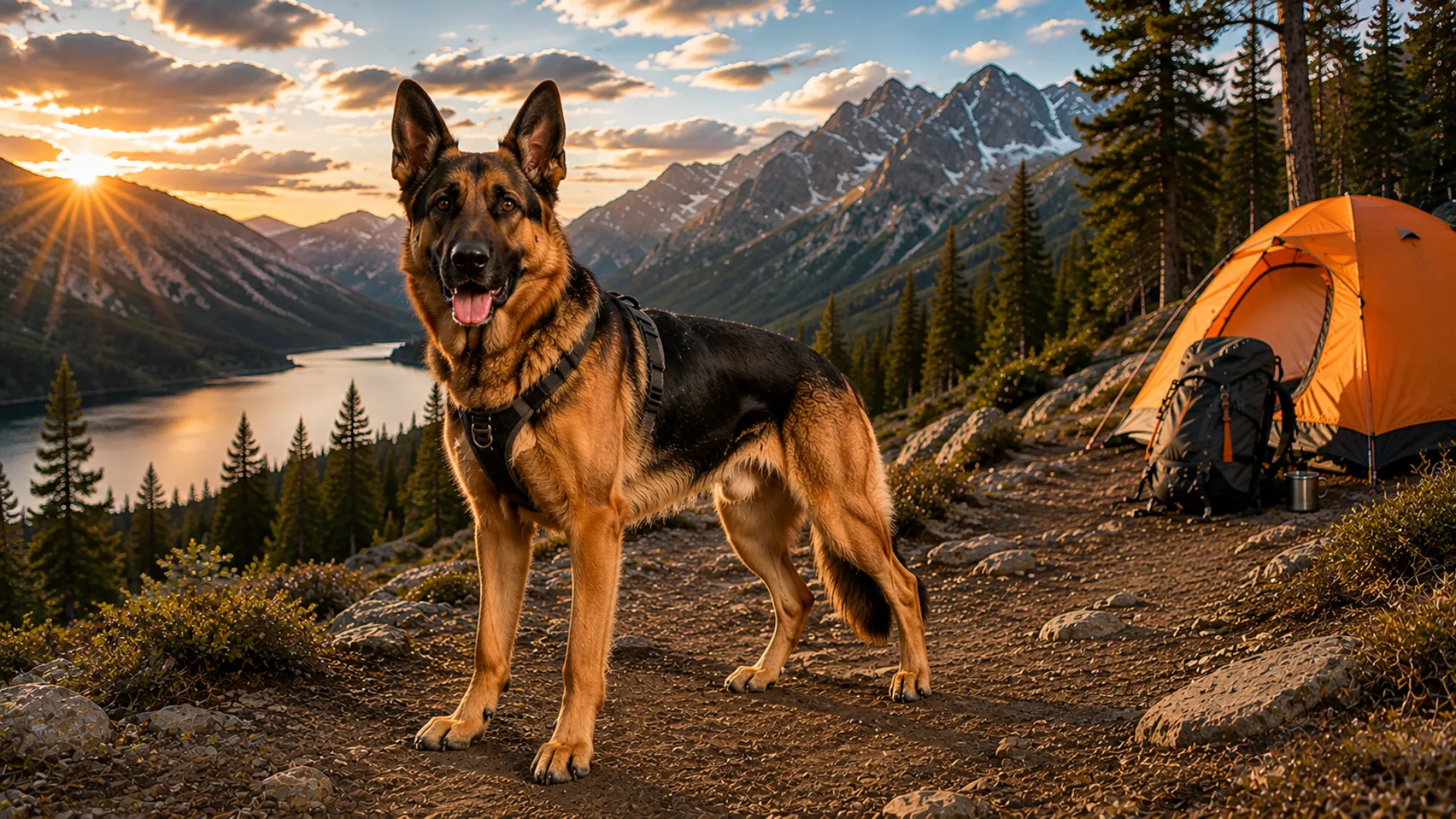 9 Energetic Dog Breeds Perfect for Hiking and Camping