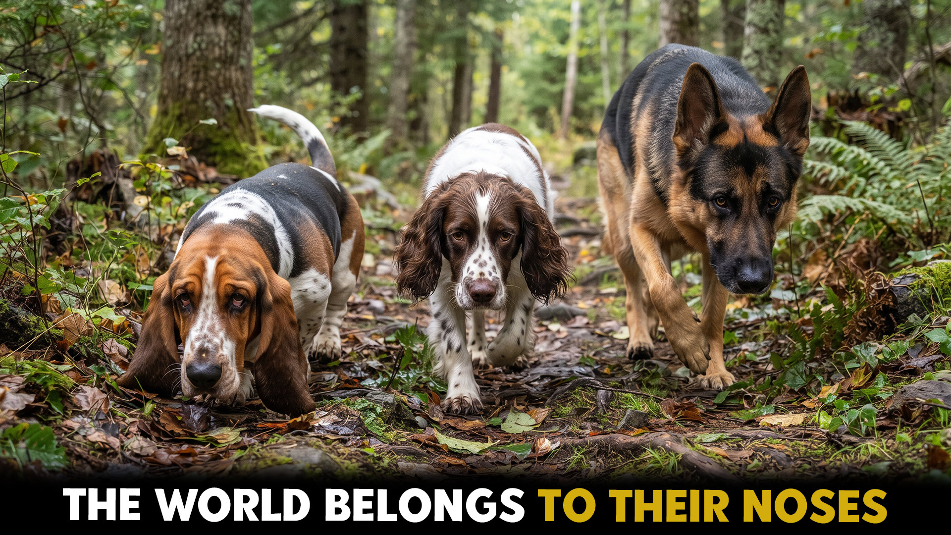 9 dog breeds that dominate the world of smell
