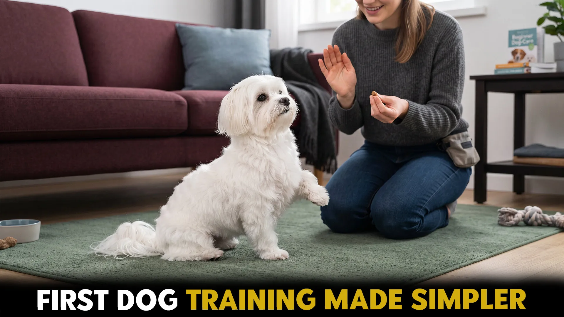 9 highly trainable small dog breeds for first time owners