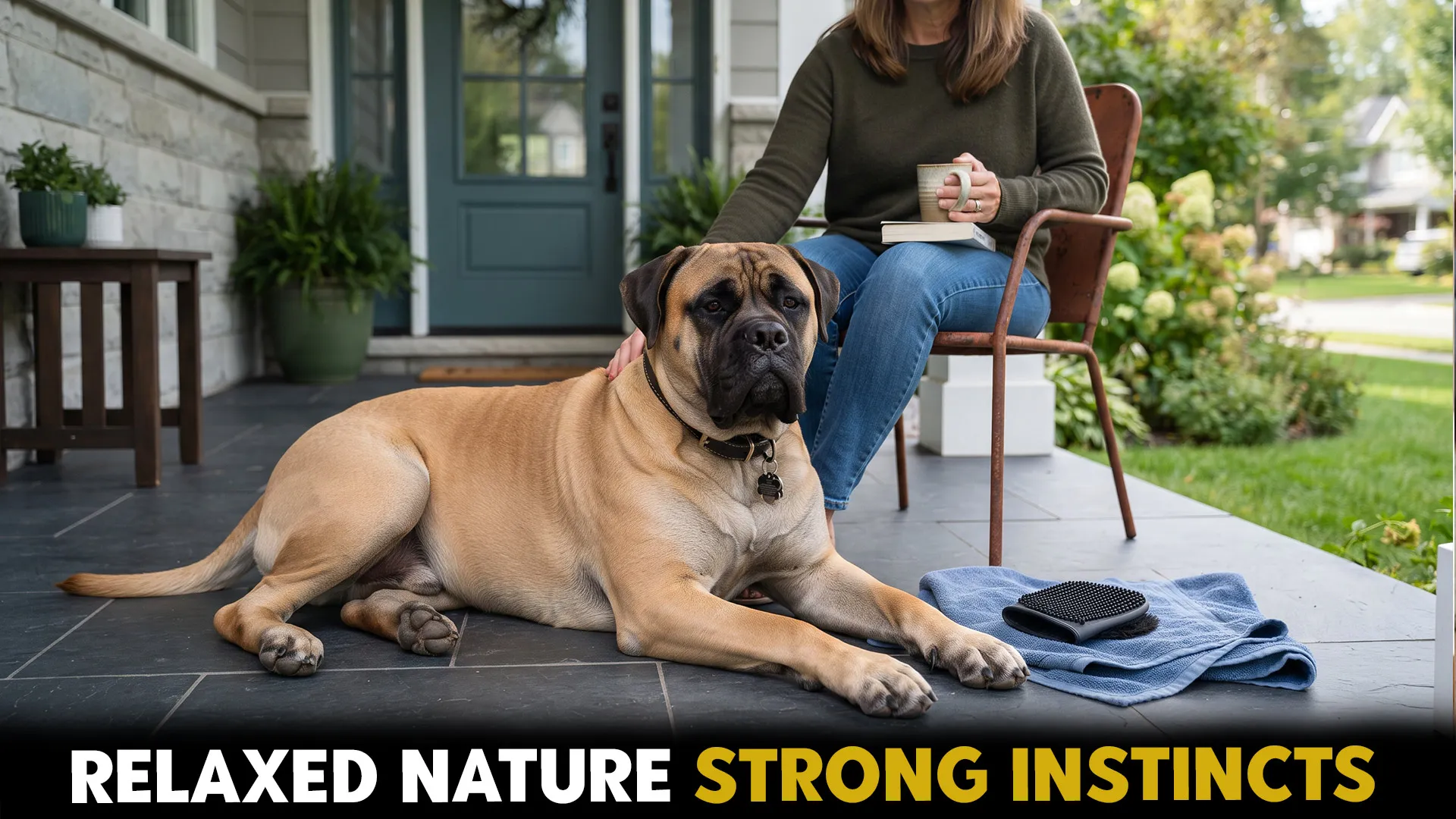 9 low maintenance guard dog breeds that stay relaxed