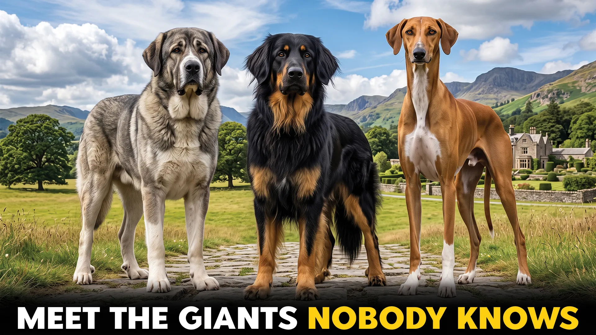 7 Amazing Large Dog Breeds You Probably Haven't Heard Of