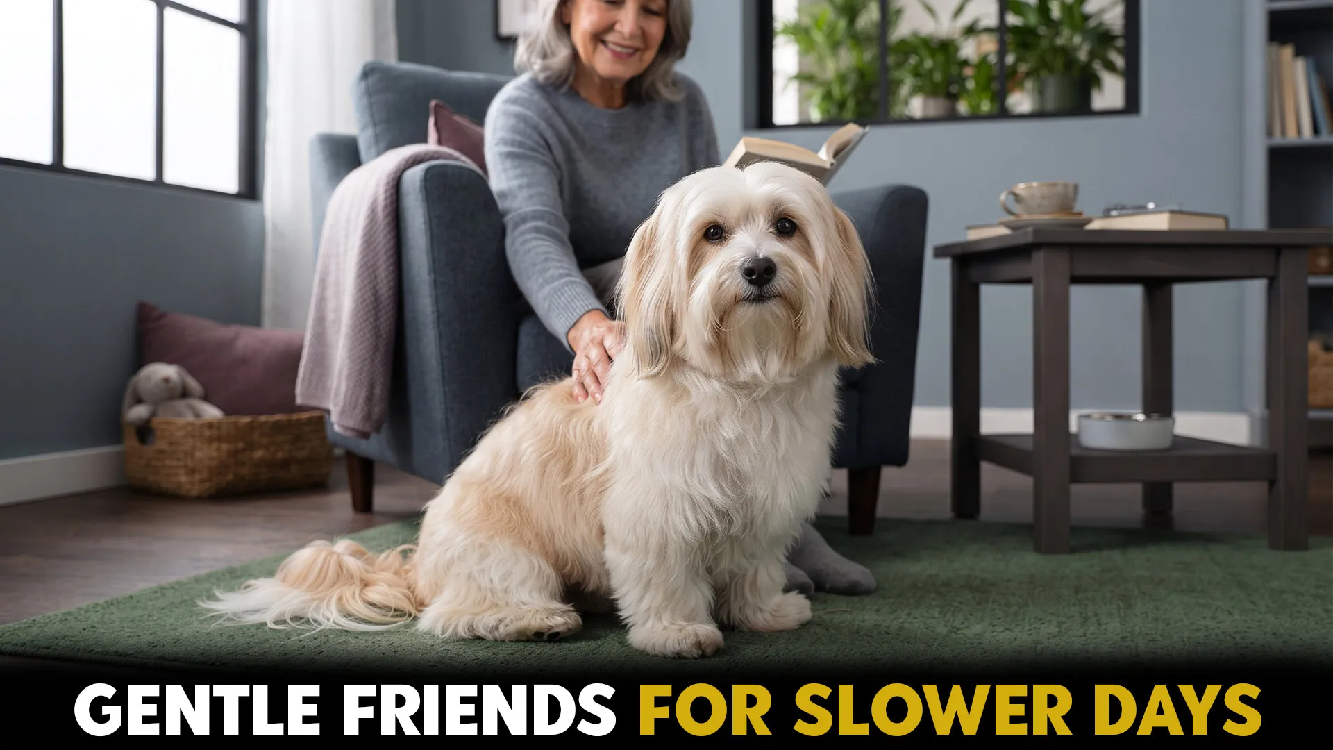 best dog breeds for a calm enjoyable senior lifestyle