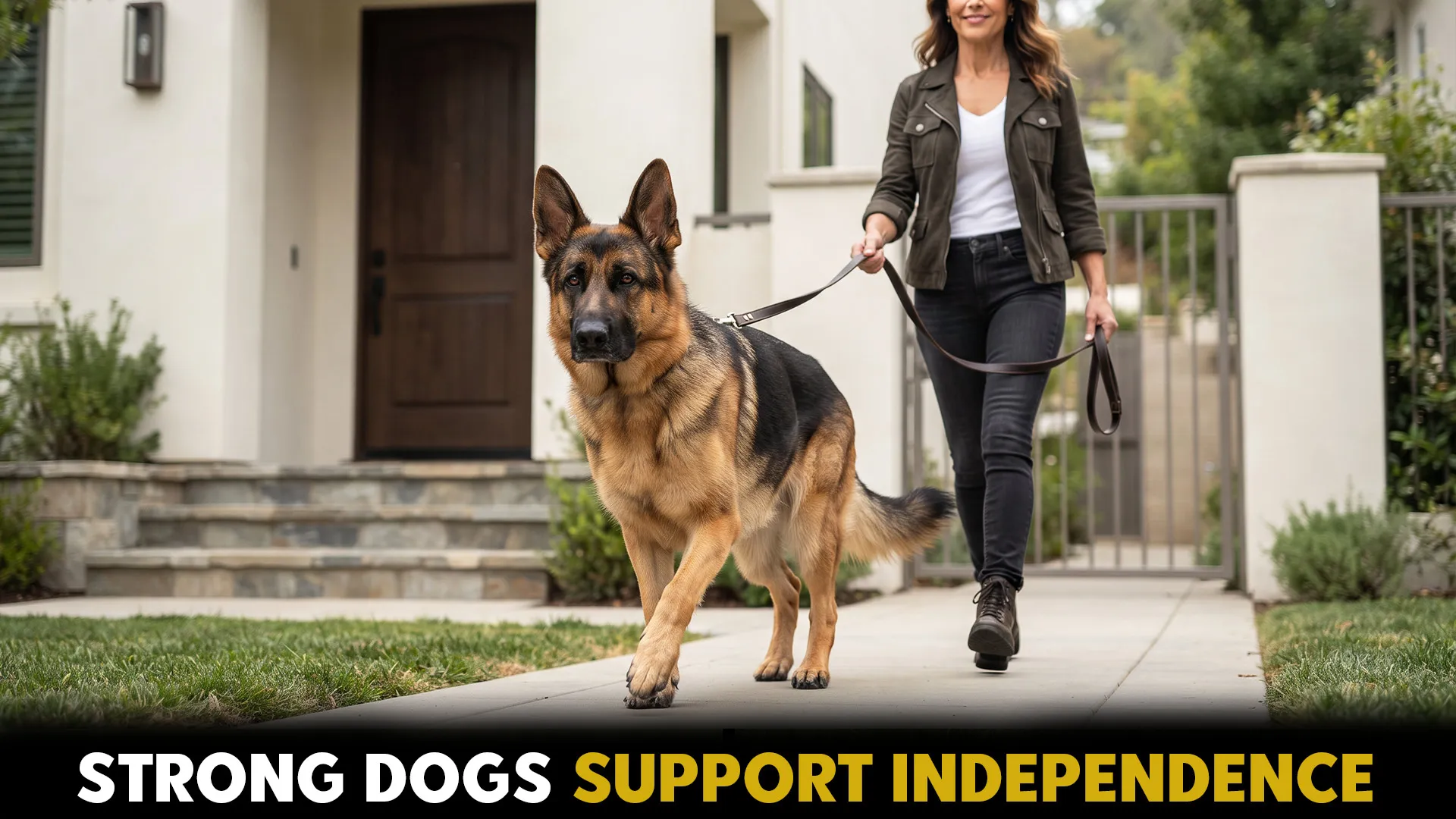 best guard dog breeds for single womens independence