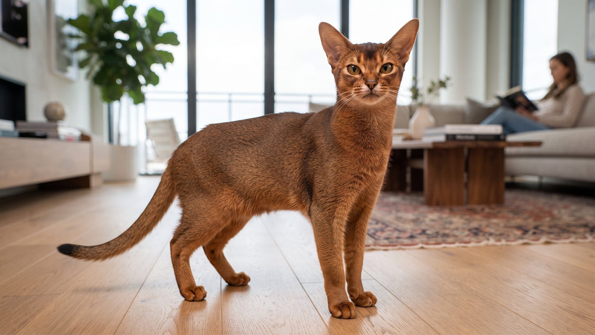 cat breeds with sharp facial features