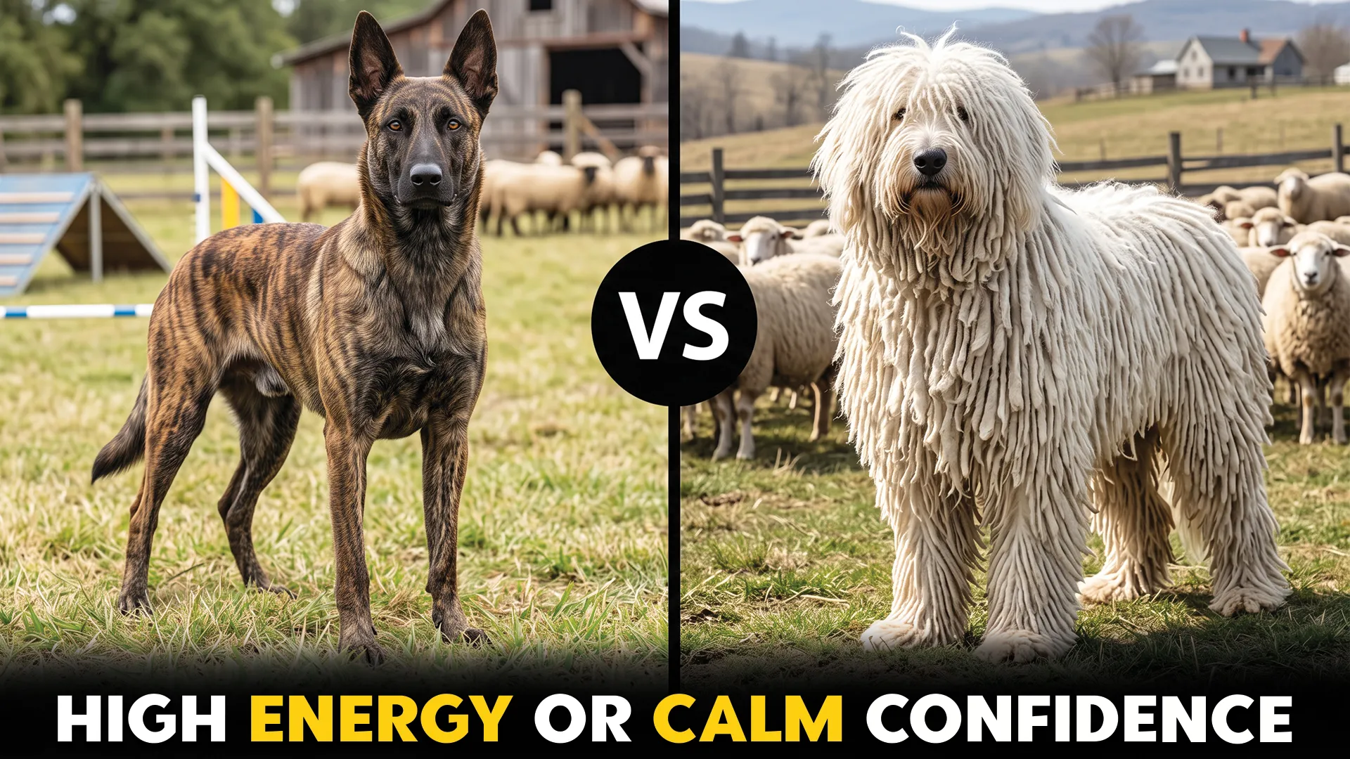 dutch shepherd vs komondor how to choose