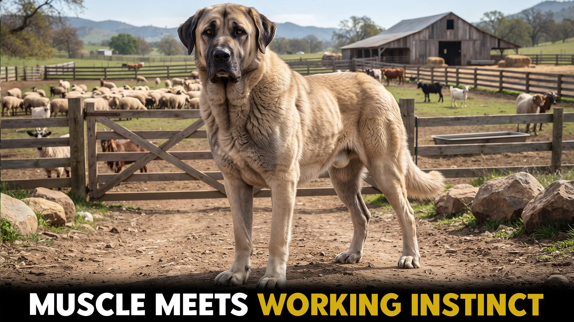 elite dog breeds with muscular builds for farm and guard work