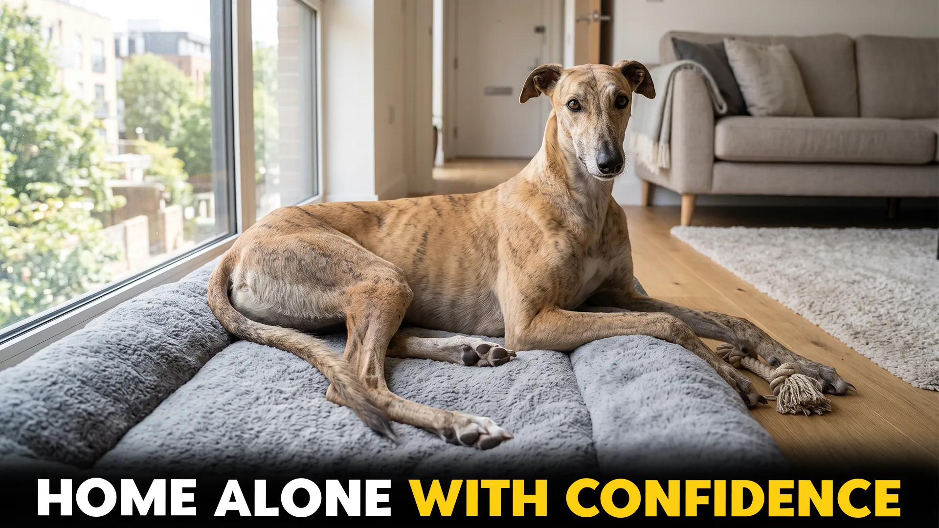 independent dog breeds that handle being home alone