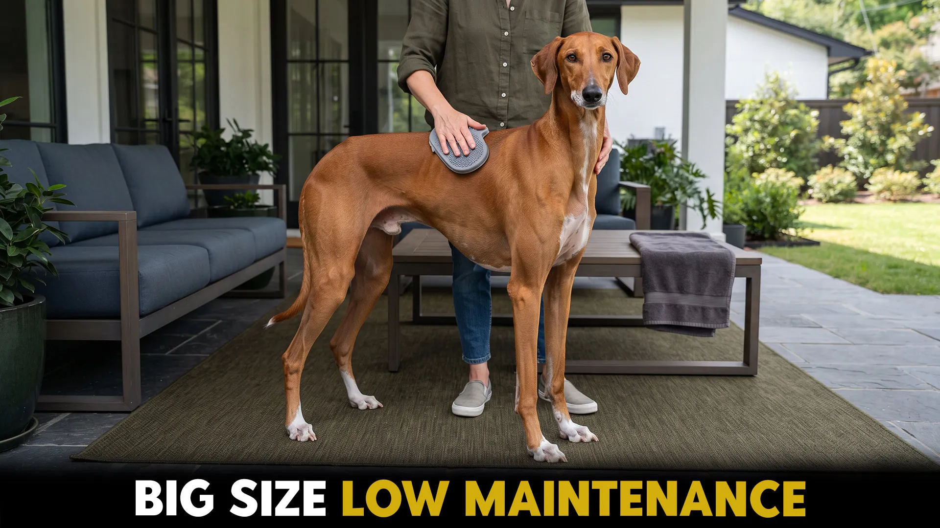 large dog breeds with easy to mango short hair