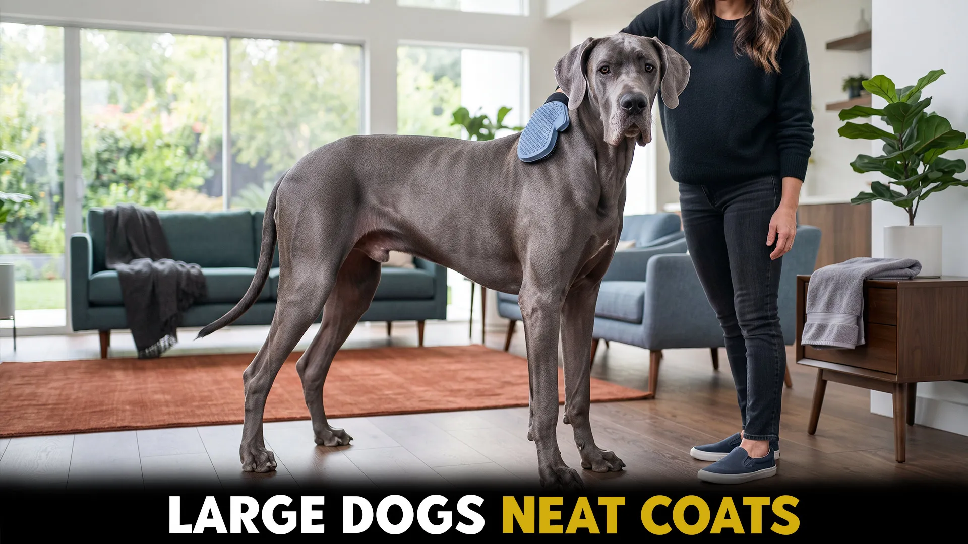 large dog breeds with short manageable coats
