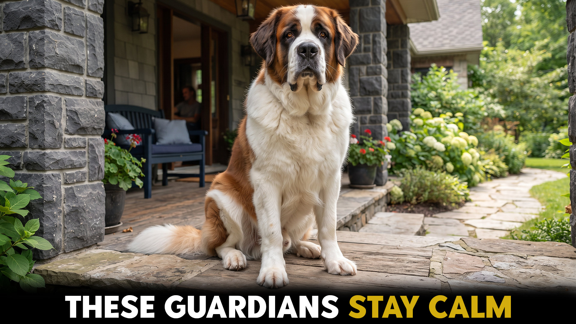 quiet and gentle guard dog breed a calming presence