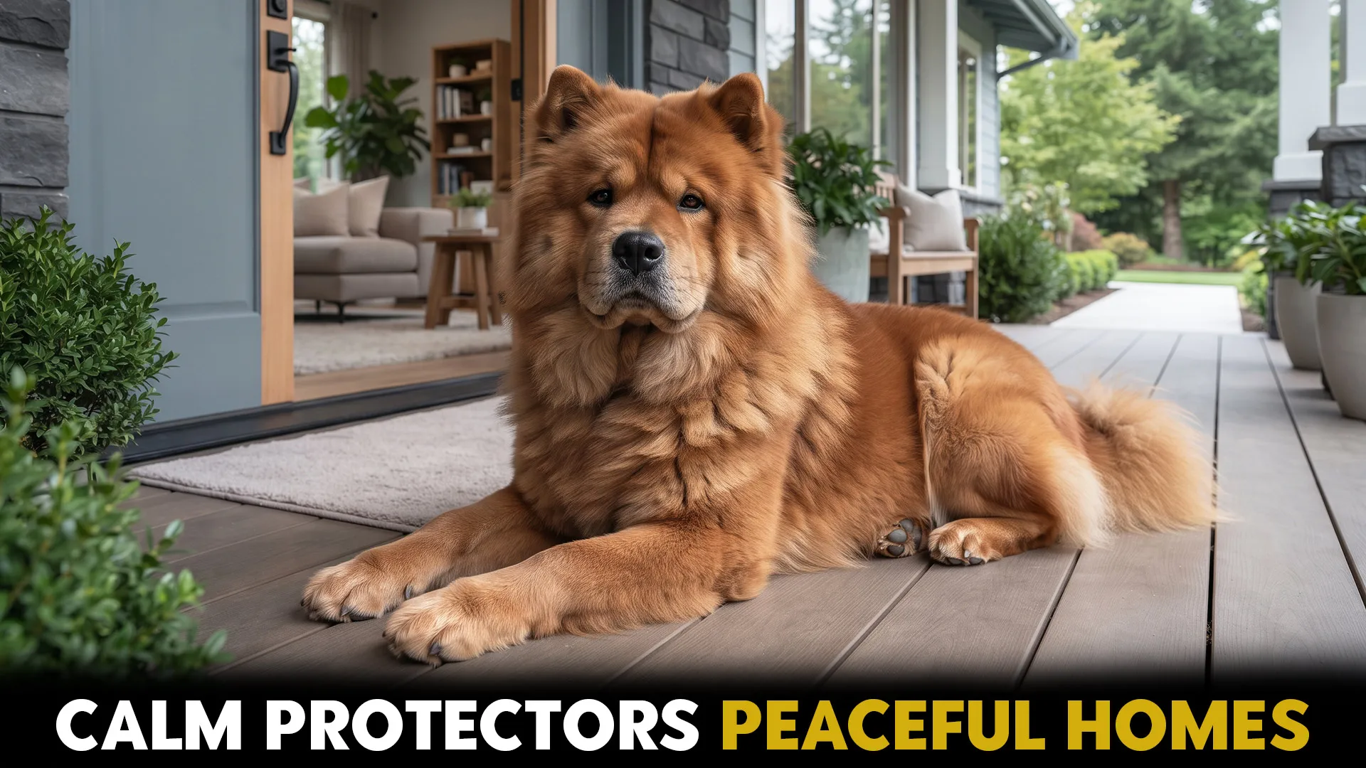 serene guard dog breeds a calm safe haven