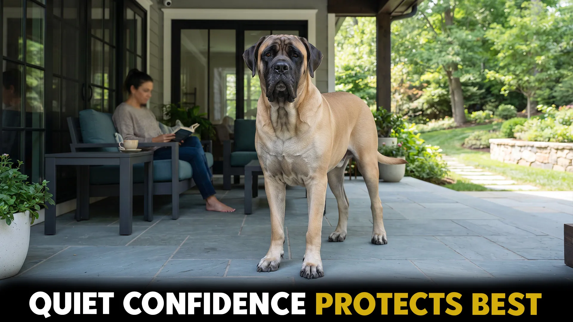 serene guard dog breeds for low stress security