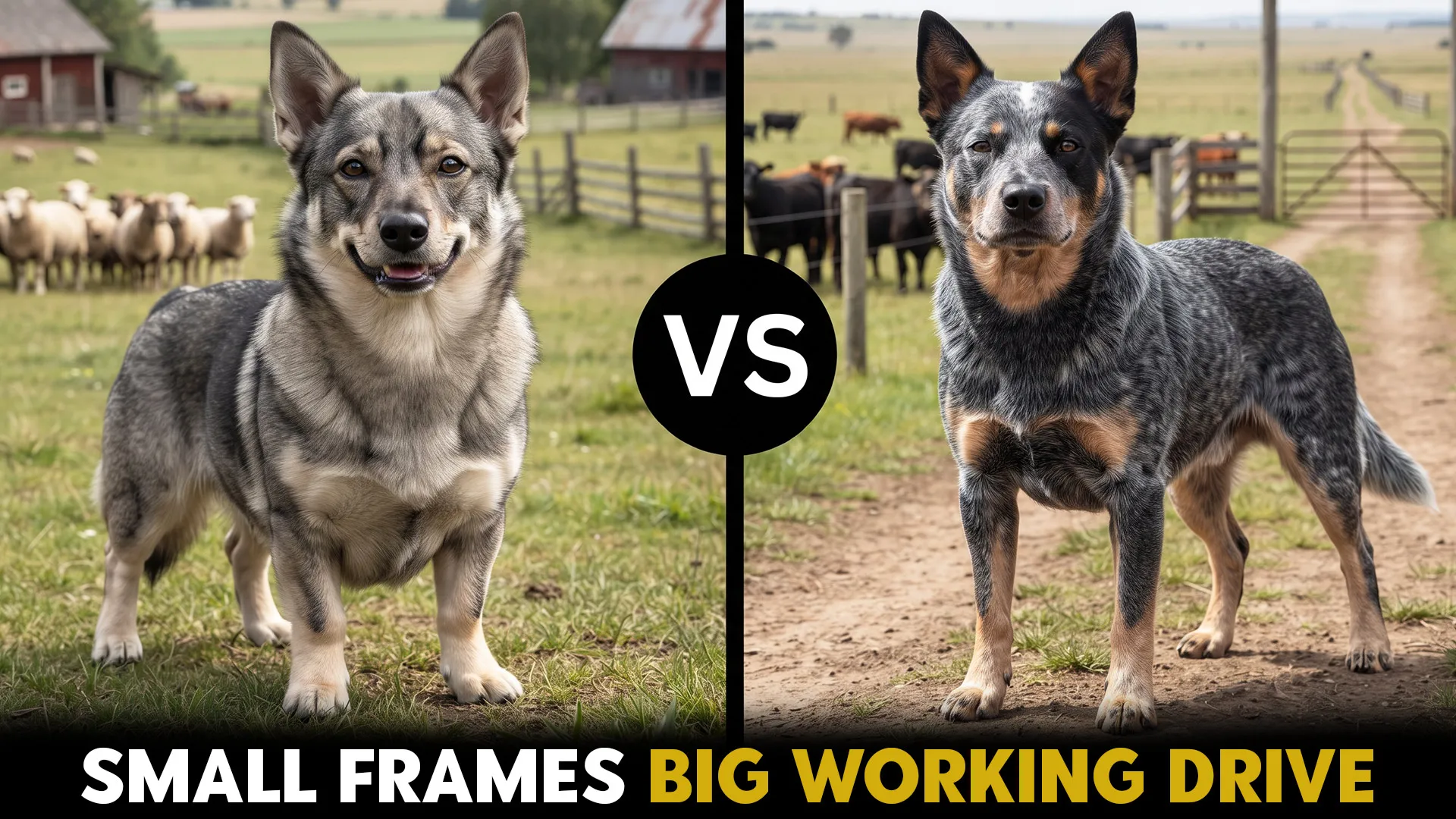 swedish valhund vs australian cattle dog