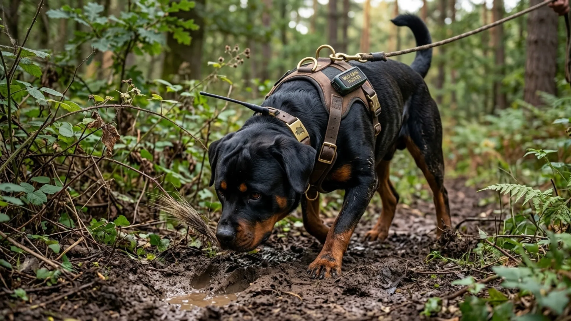 tracking wild boars