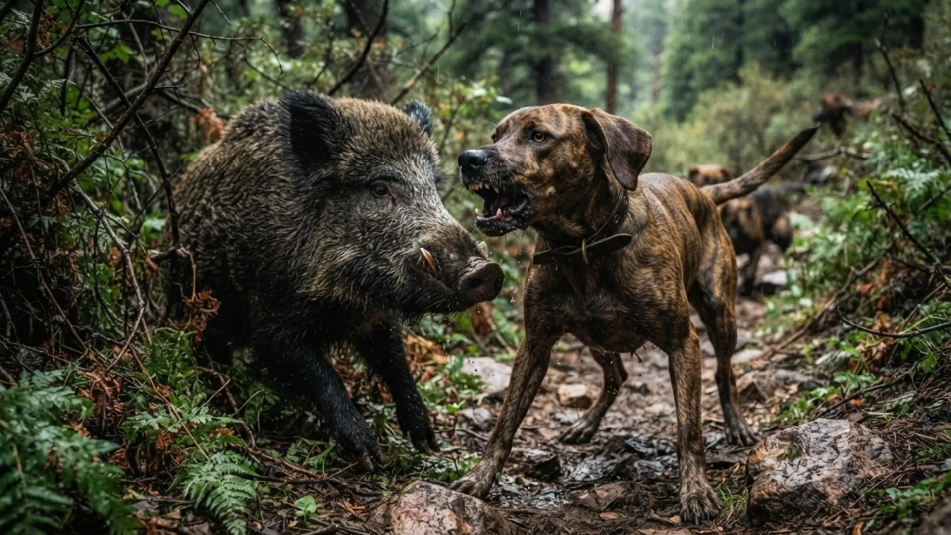 top 7 dog breeds known for couageous wild boar hunts