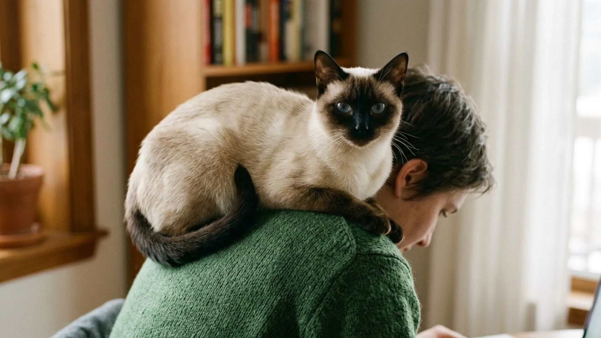 7 Cat Breeds That Love Shoulder Perching