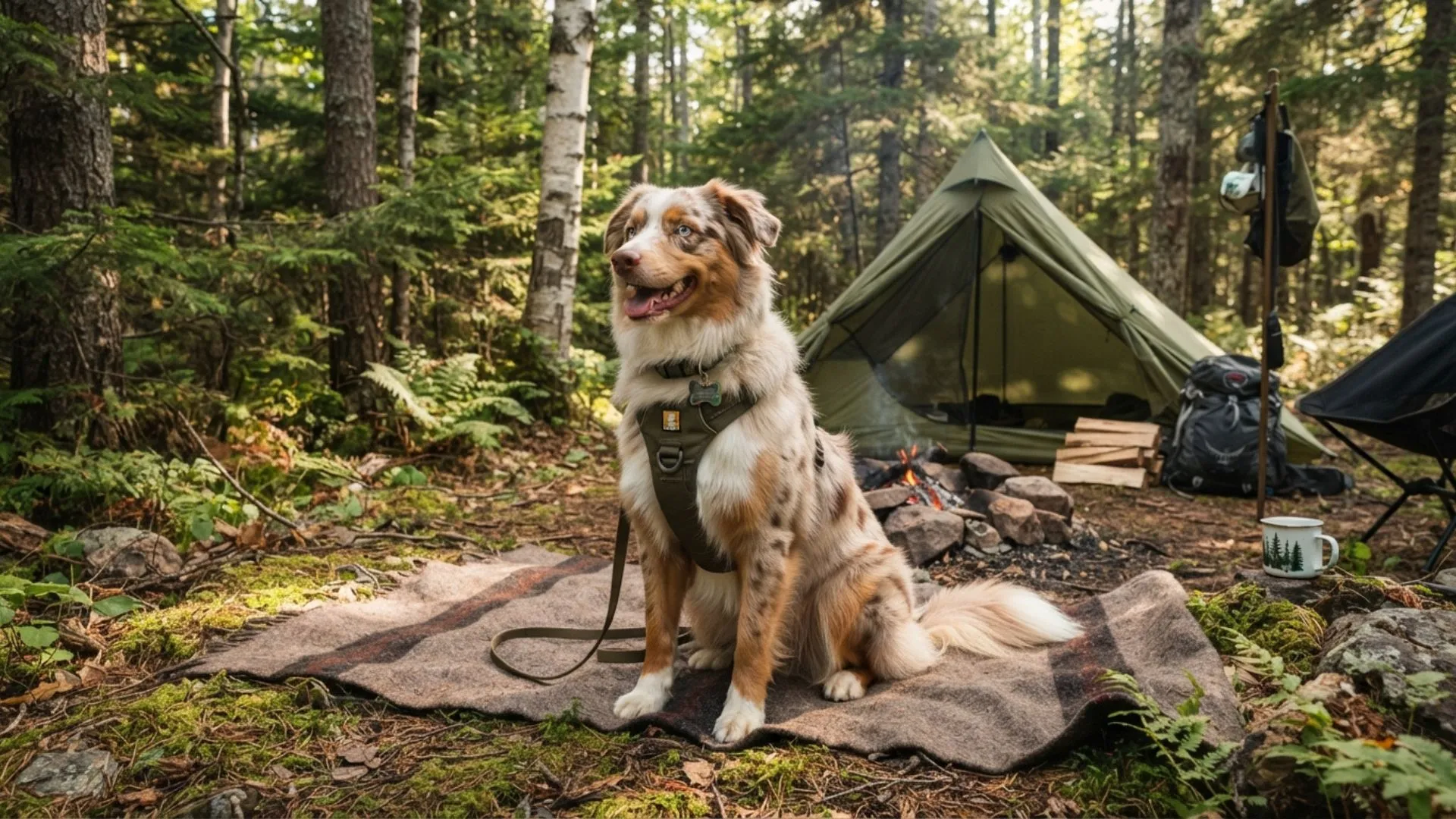 7 Dog Breeds Ideal for Forest Camping and Survival Skills
