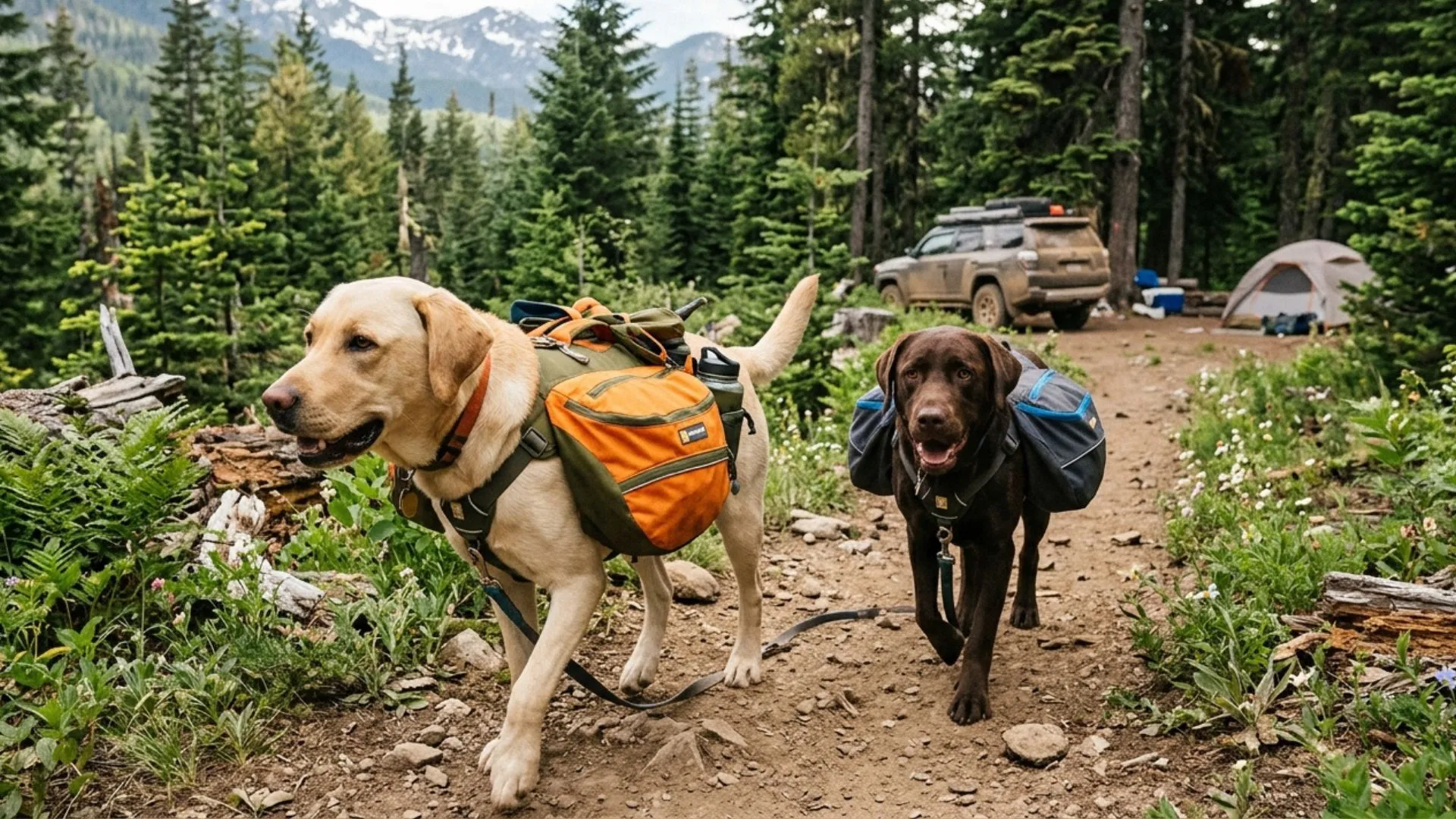 7 Pack‑Ready Dog Breeds That Love Off‑Road Camping