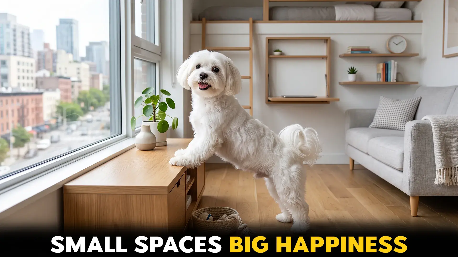 delightful dog breeds that love small spaces living
