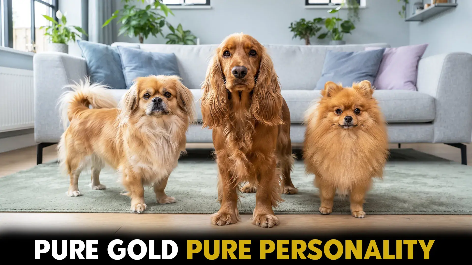 dog breeds with gorgeous coats personality